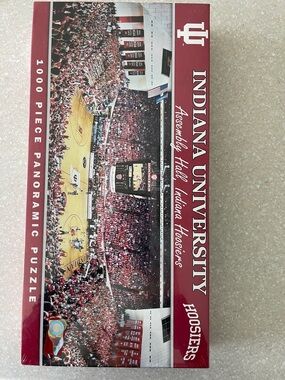 Indiana University Hoosiers 1000-Piece Panoramic Puzzle - Crimson